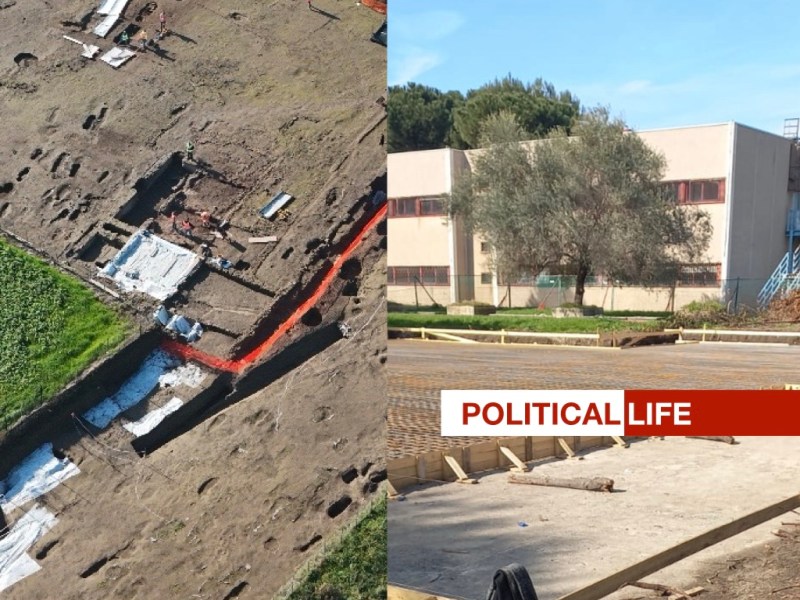 Ad Afragola si scava: da una parte si trova una civiltà antica, dall’altra i rifiuti tossici del&nbsp;PNRR.