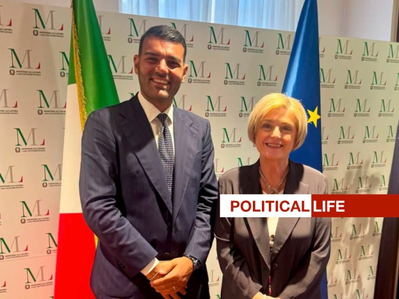 Caivano – Dal confronto con la ministra Calderone alla Cabina di regia: Angelino rilancia il lavoro e la rete sociale&nbsp;territoriale